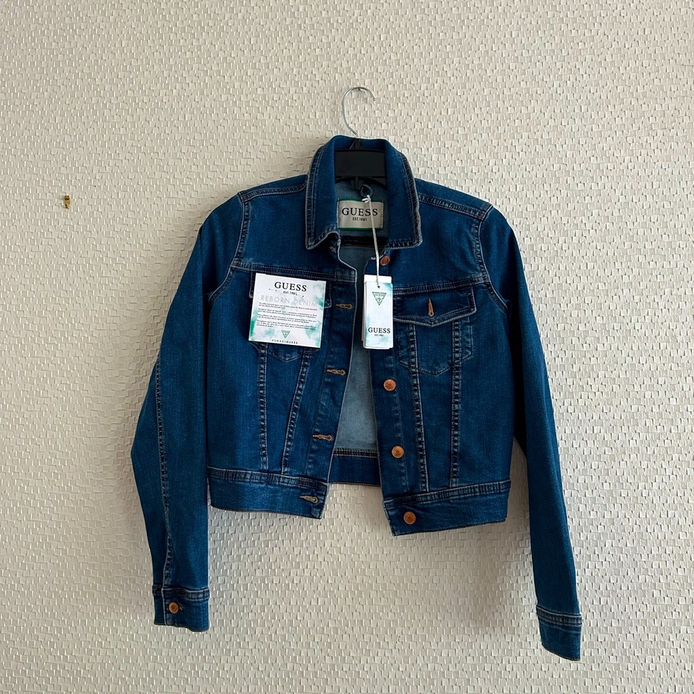Jean jacket from Guess, NEW WITH TAGS
